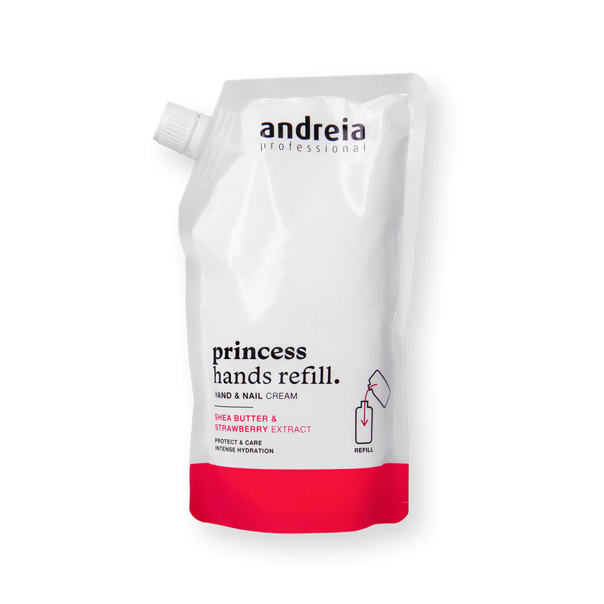 Andreia Refill Ενυδατική Κρέμα Χεριών - Νυχιών 400ml | Femme - BeautyNet - - Refill Princess Kρέμα χεριών με Βούτυρο Καριτέ και εκχύλισμα φράουλας από την Andreia Professional για προστασία, περιποίηση και έντονη ενυδάτωση. Andreia Refill Ενυδατική Κρέμα Χεριών - Νυχιών 400ml | Femme - BeautyNet - Golden Rose Mystic Romance Full Volume Mascara|Beautynet