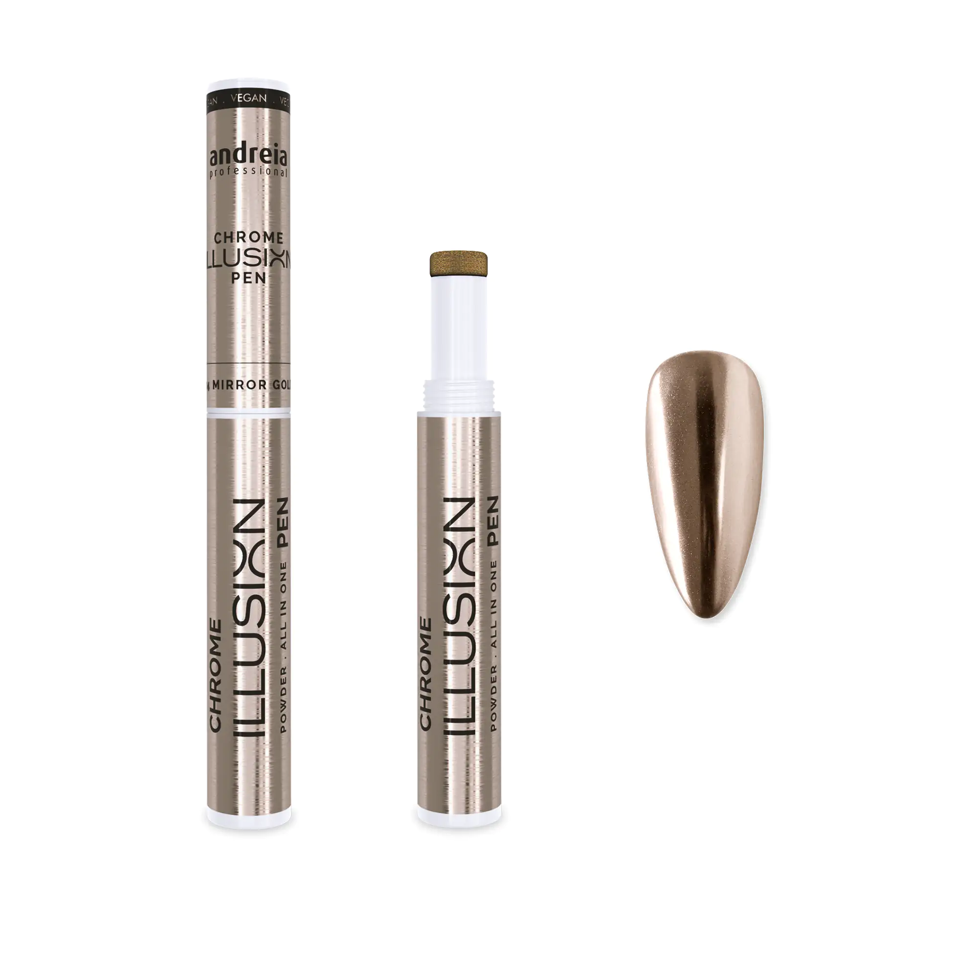 Andreia Στυλό Chrome Illusion 0.5gr - Beautynet - BeautyNet - - Andreia Στυλό Chrome Illusion, ανακαλύψτε την ευελιξία και την ευκολία του και αφήστε τα νύχια σας να λάμπουν όσο ποτέ άλλοτε! Andreia Στυλό Chrome Illusion 0.5gr - Beautynet - BeautyNet - Golden Rose Mystic Romance Full Volume Mascara|Beautynet
