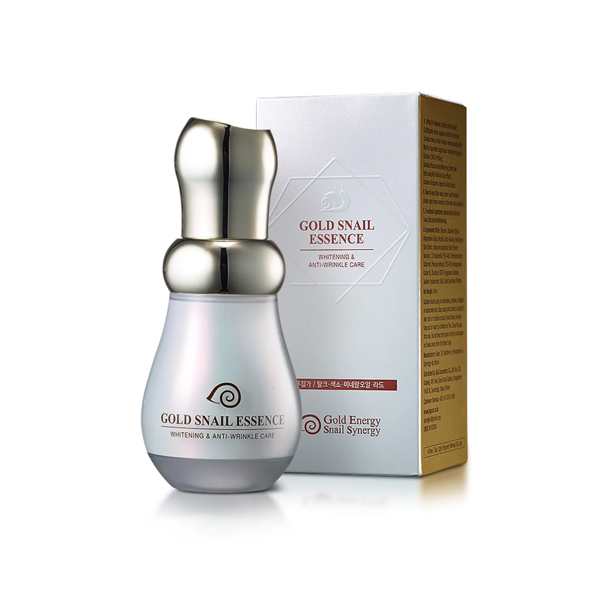 Gold Snail Essence Αντιγηραντικός Ορός Προσώπου 45ml - BeautyNet - - Gold Snail Essence Αντιγηραντικός Ορός Προσώπου με εκχύλισμα σαλιγκαριού και χρυσό 24Κ. Αναζωογονεί την επιδερμίδα σε βάθος και αυξάνει την ελαστικότητα της. Gold Snail Essence Αντιγηραντικός Ορός Προσώπου 45ml - BeautyNet - Golden Rose Mystic Romance Full Volume Mascara|Beautynet