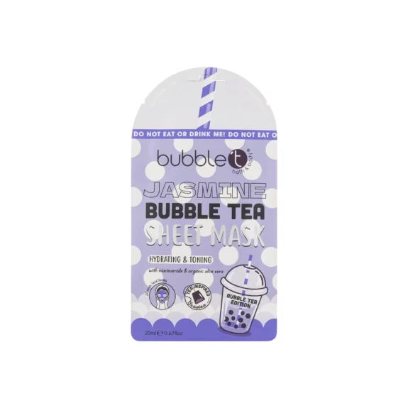 Bubble T Μάσκα Προσώπου Jasmine με Αλόη Βέρα & Νιασιναμίδη 20ml
