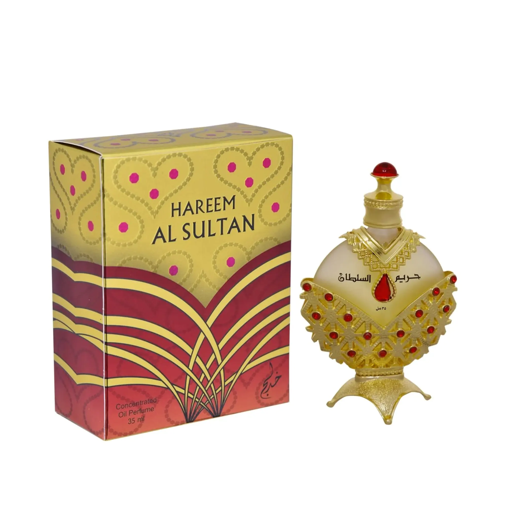 Khadlaj Hareem Al Sultan Gold Unisex Concentrated Perfume Oil 35ml - BeautyNet - BeautyNet - - Ανακαλύψτε την πολυτέλεια που σας αξίζει με το Khadlaj Hareem Al Sultan Gold. Ένα άρωμα σε μορφή ελαίου που συνδυάζει τη φρεσκάδα με την κομψότητα, προσφέροντας μια διαχρονική αίσθηση πολυτέλειας που θα σας συνοδεύει καθ' όλη τη διάρκεια της ημέρας. Khadlaj Hareem Al Sultan Gold Unisex Concentrated Perfume Oil 35ml - BeautyNet - BeautyNet -