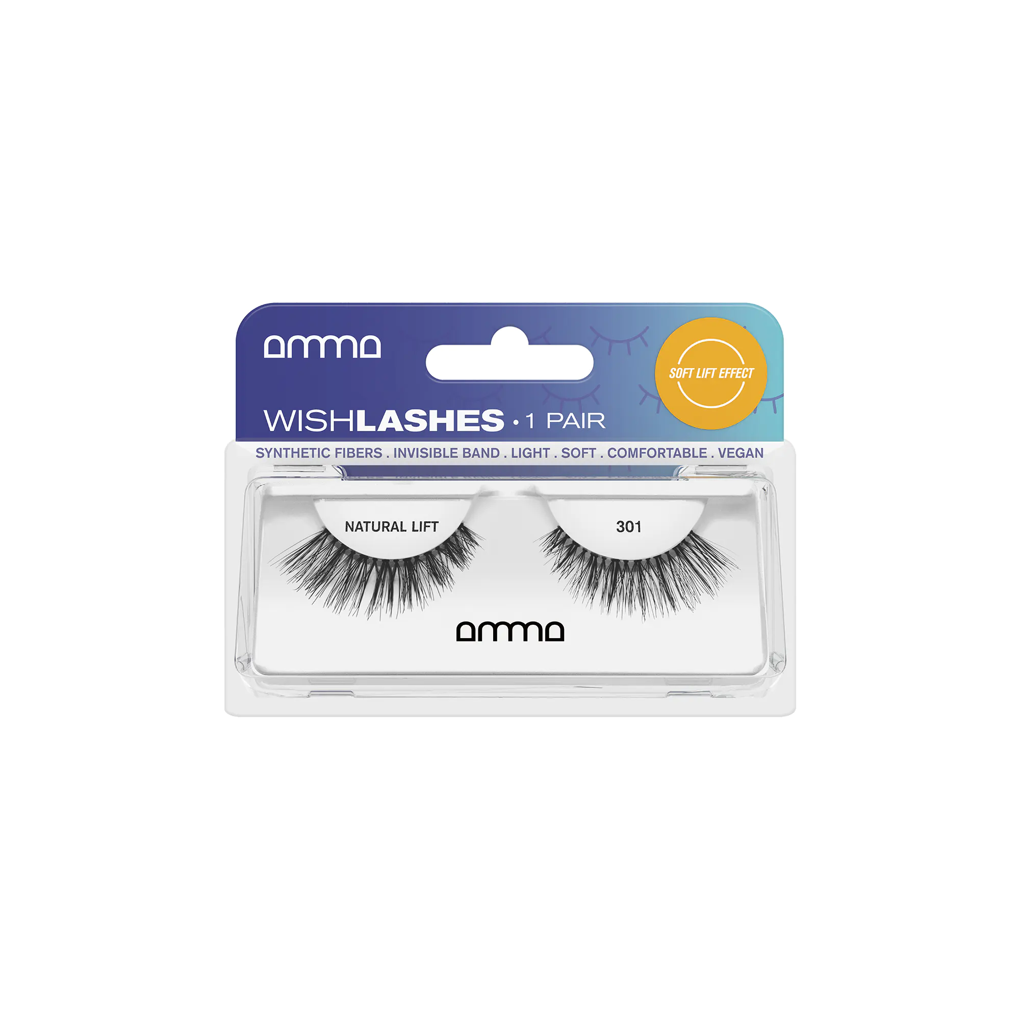 Amma Wishlashes Natural Effect And Lift 301 - BeautyNet - - Ανακαλύψτε τις Amma Wishlashes Natural Effect And Lift 301, τις ιδανικές βλεφαρίδες που προσφέρουν φυσικό αποτέλεσμα. Amma Wishlashes Natural Effect And Lift 301 - BeautyNet -