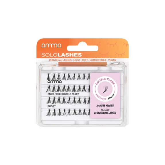 Amma Βλεφαρίδες Τουφάκια Sololashes Double Flare S Knotless
