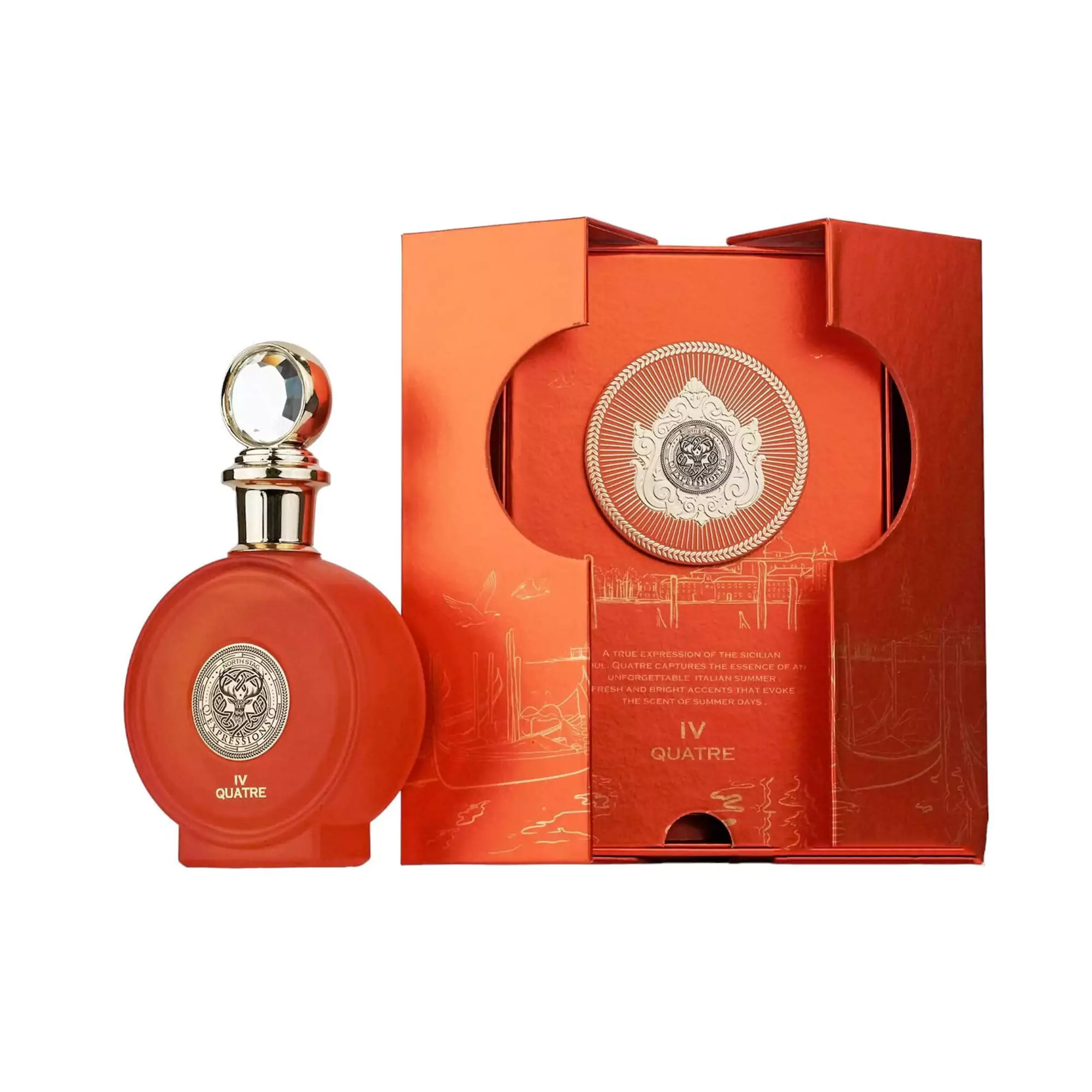North Stag Expressions 4 Quatre Extrait de Parfum 100ml - BeautyNet - - Το North Stag Expressions 4 Quatre Extrait de Parfum 100 ml είναι ένα unisex άρωμα που εκφράζει τη δροσιά και τη ζωντάνια του πορτοκαλιού. North Stag Expressions 4 Quatre Extrait de Parfum 100ml - BeautyNet -