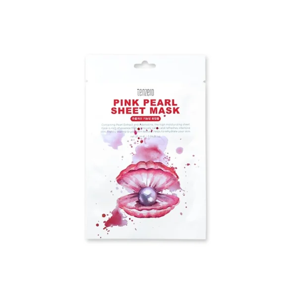 Tenzero Pink Pearl Sheet Mask 25ml