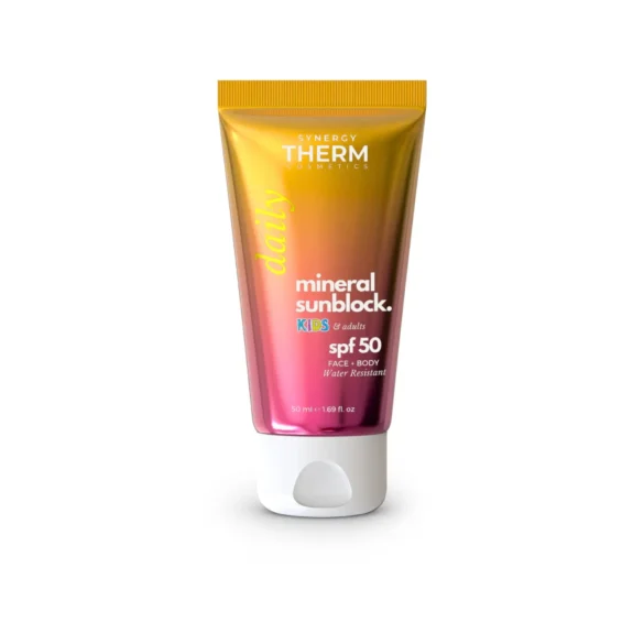 Synergy Therm Mineral Sunblock Face & Body SPF50+ 50ml