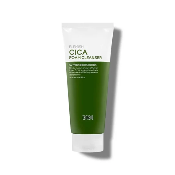 Tenzero Blemish Cica Foam Cleanser 180gr